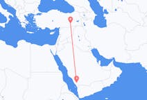 Flights from Abha, Saudi Arabia to Diyarbakır, Turkey