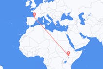 Flights from Jinka, Ethiopia to Pau, Pyrénées-Atlantiques, France