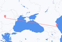러시아 마하치칼라에서 출발해 루마니아 시비우로(으)로 가는 항공편