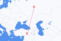 Fly fra Saransk til Şanlıurfa