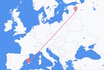 Flights from Pskov, Russia to Palma de Mallorca, Spain