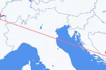 Flyreiser fra Mostar, til Genève