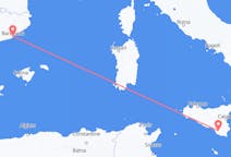 Flights from Comiso, Italy to Barcelona, Spain