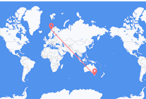 Flights from Hobart, Australia to Bodø, Norway