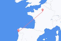 Flyrejser fra Vigo, Spanien til Paris, Frankrig