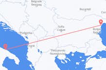 Flights from Bari to Varna