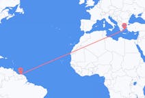 Flights from Paramaribo, Suriname to Syros, Greece