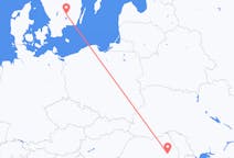 Flights from Växjö, Sweden to Bacău, Romania