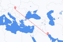Flyreiser fra Kuwait, til Budapest