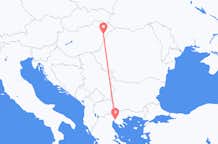 Lennot Thessalonikista Debreceniin