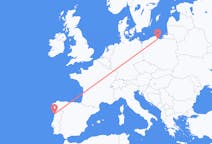 Flights from Porto in Portugal to Gdańsk in Poland