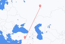 Fly fra Nizjnekamsk til Şanlıurfa