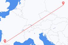 Flights from Lourdes to Warsaw