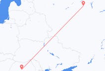 Fly fra Ivanovo til Târgu Mureș