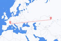 Flights from Semey, Kazakhstan to Grenoble, France