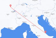 Loty z miasta Dole (gmina Idrija) do miasta Pescara