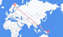 出发地 巴布亚新几内亚出发地 图菲目的地 芬兰罗瓦涅米的航班