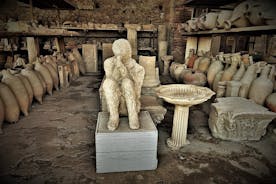 Genießen Sie die Ruinen von Pompeji von Positano
