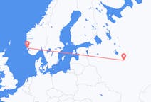 Flyg från Ivanovo till Haugesund