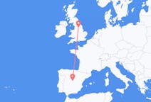 Flights from Madrid, Spain to Leeds, England