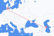 Flyreiser fra Baku, til Hamburg
