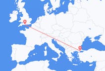 Flights from Tekirdağ, Turkey to Bournemouth, the United Kingdom