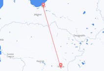 Vluchten van Riga, Pescara, Letland naar Vilnius, Litouwen