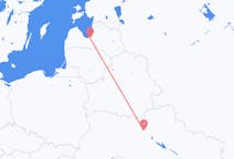 Flyg från Riga, Lettland till Kiev, Ukraina