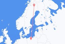 Flights from Bydgoszcz, Poland to Gällivare, Sweden