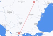 Flyreiser fra Thessaloniki, Hellas til Bacau, Romania