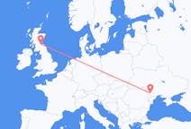 Flights from Chișinău, Moldova to Edinburgh, the United Kingdom