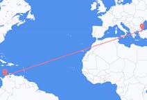 Flyrejser fra Cartagena, Colombia til Istanbul, Tyrkiet