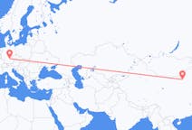Flyreiser fra Hohhot, Kina til Nürnberg, Tyskland