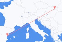 Vols depuis Košice vers Castelló de la Plana