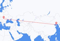 Flug frá Dalian, Kína til Cluj Napoca, Rúmeníu