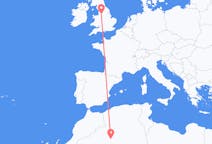 Flyg från Timimoun, Algeriet till Manchester, Algeriet