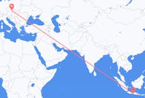 Flyrejser fra Yogyakarta, Indonesien til Brno, Tjekkiet
