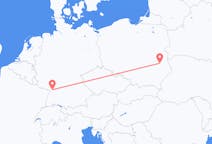 Flyg från Lublin till Karlsruhe