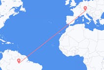 Flights from Manaus to Innsbruck