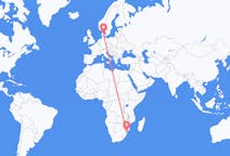 Flyrejser fra Maputo, Mozambique til Aarhus, Danmark