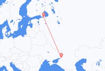 Flüge von der Stadt Sankt Petersburg in die Stadt Rostow am Don