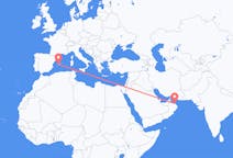 Flyrejser fra Muscat til Palma