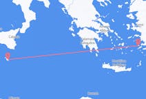 出发地 马耳他瓦莱塔目的地 希腊卡林诺斯岛的航班