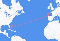 Flyg från North Eleuthera, Bahamas till La Coruña, Spanien