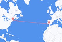 Flights from Boston, the United States to Seville, Spain