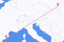 Flights from Rzeszow to Barcelona