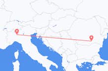 Flyg från Milano till Bukarest