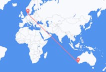 เที่ยวบิน จาก บัสเซลตัน, ออสเตรเลีย ไปยัง บิลลุนด์, เดนมาร์ก
