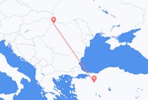 Fly fra Eskişehir til Satu Mare