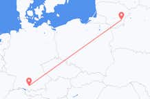 Рейсы из Меммингена в Вильнюс